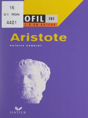 cover image of Aristote